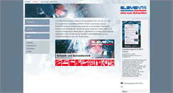 Desktop Screenshot of elementa-schweisstechnik.de